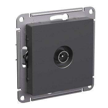 ATLASDESIGN TV АНТЕННА коннектор, механизм, базальт Schneider Electric