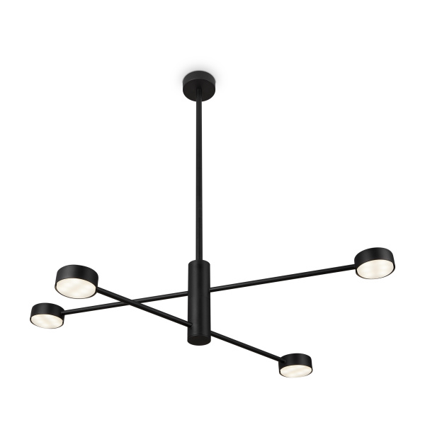 Потолочный светильник 4*GX53 32Вт Черный IP20 Tactic FR5363CL-04B Freya