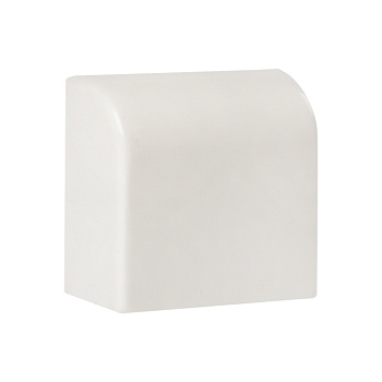 Заглушка (40х16) (4 шт) белая EKF-Plast