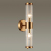 Настенный св-к E14 1*40W IP44 KEPA бронзовый/прозрачный/стекло ODEON LIGHT