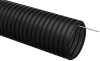 Труба гофрированная ПНД d=16мм с зондом черная (100м) IEK