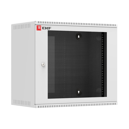 Шкаф телекоммуникационный настенный 9U (600х350) дверь стекло, Astra серия PROxima EKF