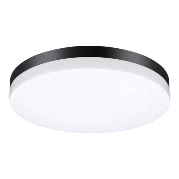 Св-к ландшафтный св/д IP54 LED 4000К 40W 220V OPAL черный NOVOTECH