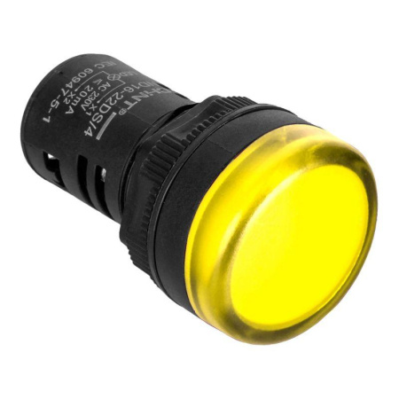 Индикатор ND16-22DS/4 желтый АС230В (R) CHINT