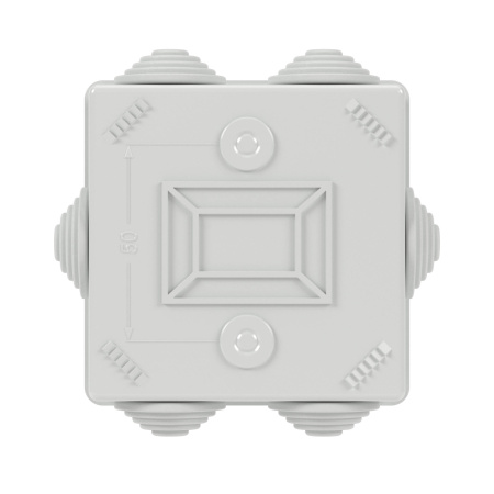 Коробка уравнивания потенциалов, 6 зажимов, 6 вводов д.20мм, 80х80х40мм, IP44 DKC