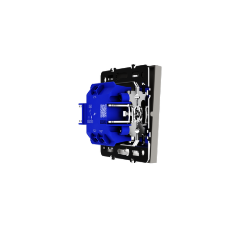 Проходной переключатель встраиваемый Voltum S70 одноклавишный с подсветкой 10А, (кашемир)