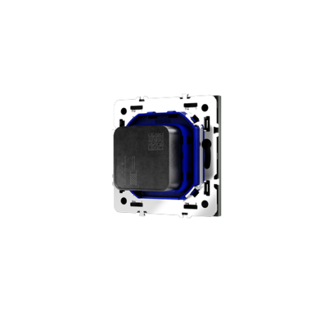 Розетка телевизионная встраиваемая Voltum S70 оконечная TV+SAT, (титан)