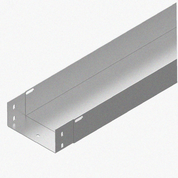 Лоток монтажный цельный глухой ЛМЦГ100х50х3000 УХЛ1, горячее цинкование, S1,0