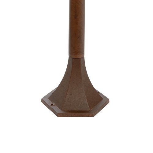 Светильник садово-парковый Feron PL576 столб 60W 230V E27, коричневый фото 3