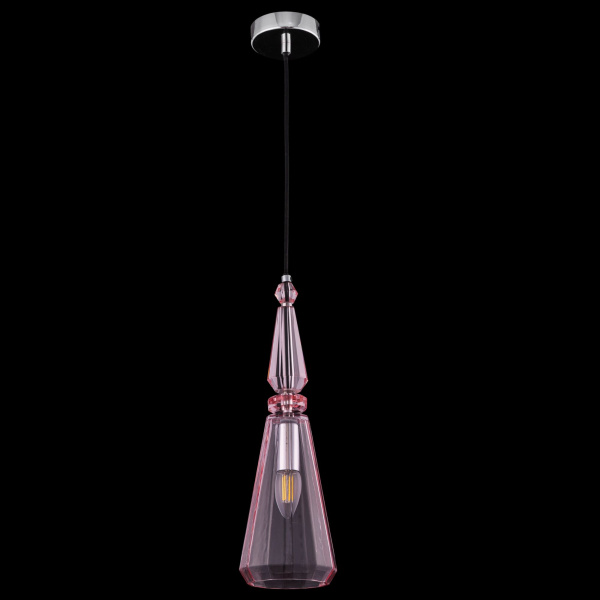 Подвесной светильник 1*E14 40Вт Хром IP20 Sunshine P028PL-01PN Maytoni