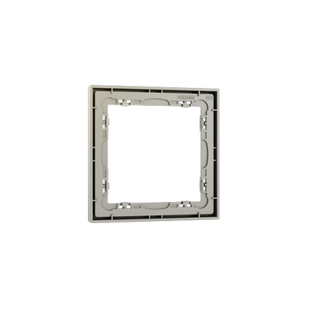 Рамка пластиковая Voltum S70 на 1 пост, (шелк)