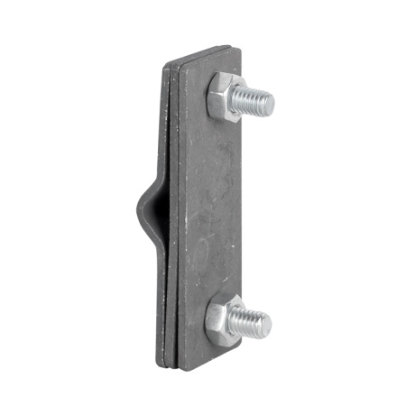 Зажим полоса-прут малый горячеоцинкованный PROxima EKF