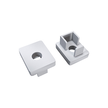 З-08-48 Комплект заглушек для алюминиевого профиля, 08-48, пластиковая, 2шт.. Apeyron