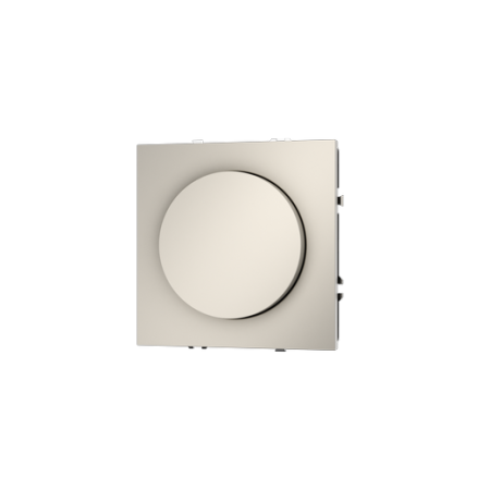 Светорегулятор встраиваемый Voltum S70 поворотно-нажимной 600 Вт, (кашемир)