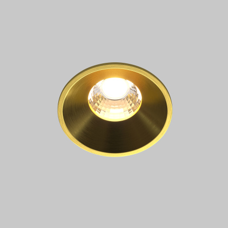 Встраиваемый светильник LED 7Вт Латунь IP20 Downlight DL058-7W3K-BS Technical Maytoni