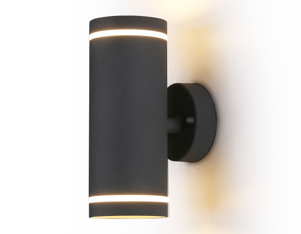 Светильник уличный настенный архитектурный ST3332/2 GR серый IP54 GX53/2 max 15W 210*85*125 Ambrella Light