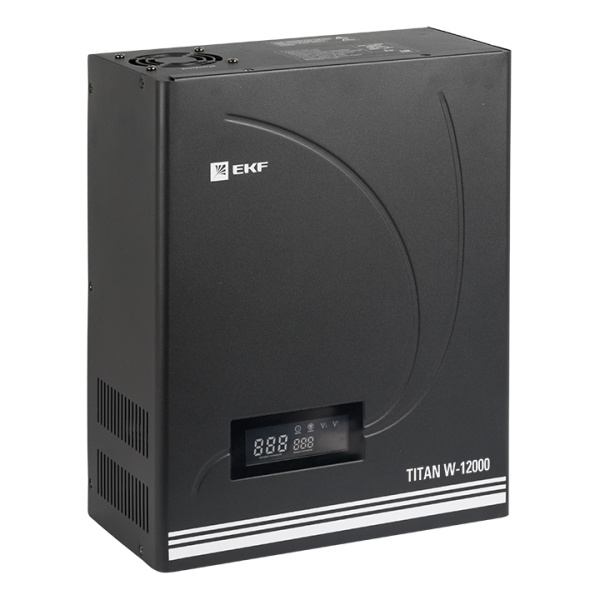 Стабилизатор напряжения настенный TITAN W-12000 PROxima EKF