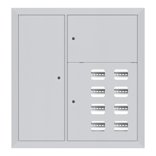 Щит этажный 8 кв, слаботочка слева (1000х950х150) Basic EKF