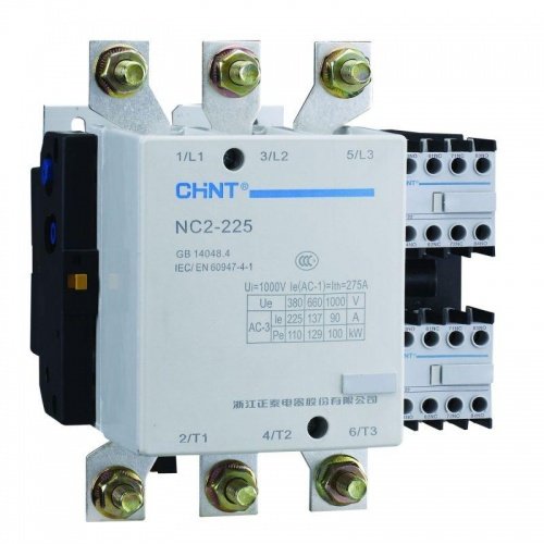 Контактор NC2-225NS реверс 225A 400В/АС3 50Гц (R) CHINT