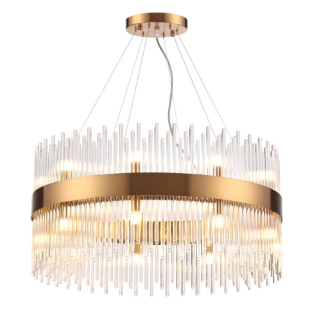 Люстра G9 18*33W 220V FOCCO бронзовый/стекло/прозрачный ODEON LIGHT