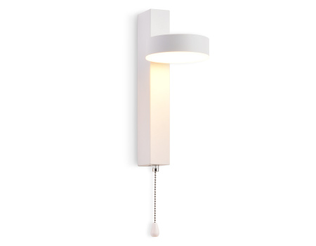Настенный светодиодный светильник с выключателем FW160 WH белый LED 3000K 6W 265*95*135 Ambrella Light