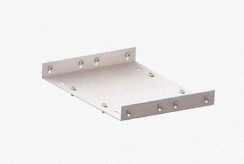 Соединитель лотковый замковый СЛЗ-400х50х1,5 УХЛ1, оцинкованный лист, S1,5