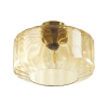 Св-к потолочный E27 1*60W BINGA янтарный/бронзовый ODEON LIGHT