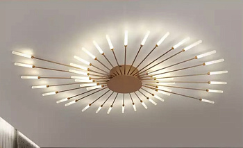 Люстра  45W d128 золото Fireworks