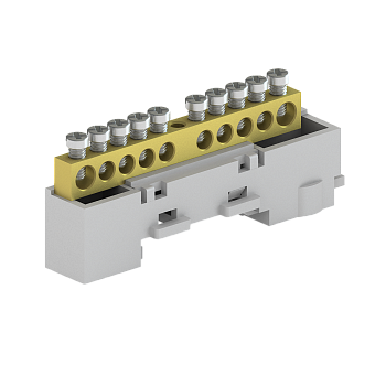 Шина нулевая неизолированная KSN-7-6x9-14 GREY Tekfor