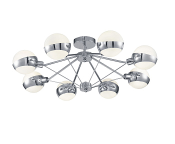 Потолочный светильник 8*E14 60Вт Хром IP20 Silvia FR5009CL-08CH Freya