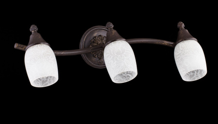 Светильник спот 3*E14 40Вт Коричневый IP20 Margaret SP563-CW-03-R Maytoni