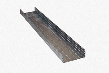 Лоток перфорированный ЛМ 100х65х3000 УТ1,5, горячее цинкование, S1,0