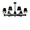 Подвесной светильник 9*E14 40Вт Черный IP20 Tet-a-tet MOD104PL-09B Maytoni