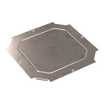 Крышка ответвителя Х-образного Стандарт INOX (AISI 409) 400 Промрукав