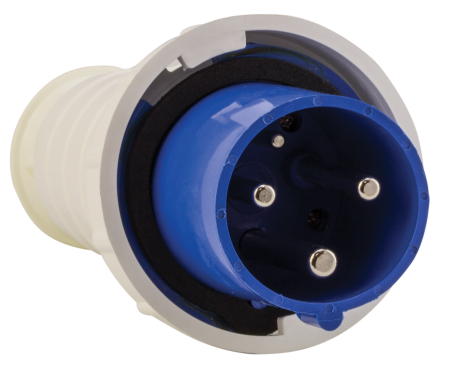 Вилка переносная 033 2Р+РЕ 63А 220В IP67 PROxima EKF