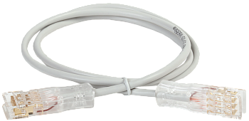 ITK Патч-корд 110-110 2 пары кат.5E 2м серый