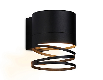 Светильник настенный TN71113 BK черный GX53 max 12W 110*82*100 Ambrella Light