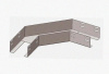 Лоток угловой замковый глухой КГЗГ 300х65-90 УХЛ1 поворот на 90, горячее цинкование S1,0