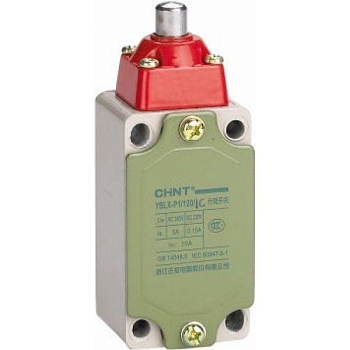 Выключатель путевой YBLX-P1/120/1C прямого действия с буфером (R) CHINT