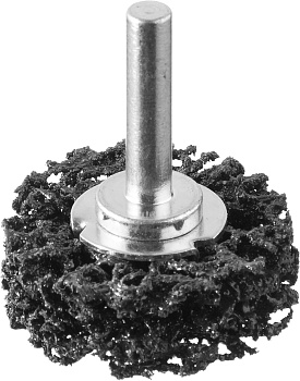 Профессионал. Щетка дисковая для дрели, нейлоновая проволока с абразивным покрытием, с открытой агрессивной структурой, 38мм ЗУБР