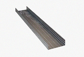 Лоток перфорированный ЛМ 400х100х2000 УТ1,5, горячее цинкование, S1,2