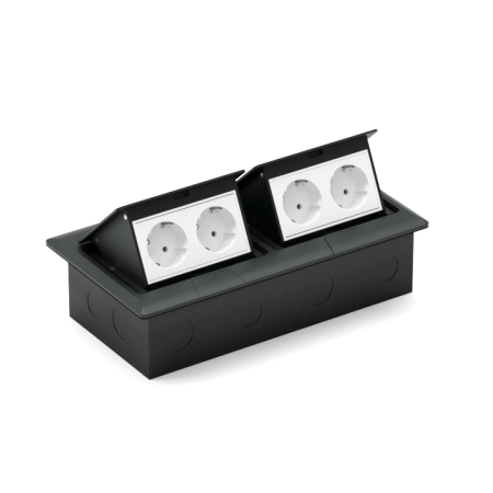 Donel Выдвижной блок 8 (4+4) мод. антрацит (с уст. набором)