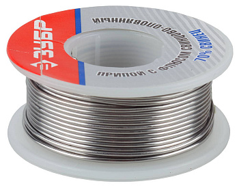 Припой оловянно-свинцовый, 30% Sn / 70% Pb, 100гр ЗУБР