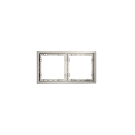 Рамка пластиковая Voltum S70 на 2 поста, (кашемир)