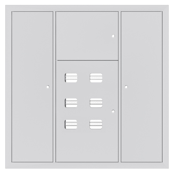 Устройство этажное распределительное встроенное типа УЭРВ 6 кв, (1300х1300х150) EKF