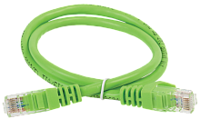 ITK Коммутационный шнур (патч-корд) кат.6 UTP 1м зеленый