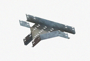 Лоток тройниковый перфорированный ОТ 600х150 УТ1,5, горячее цинкование, S1,5
