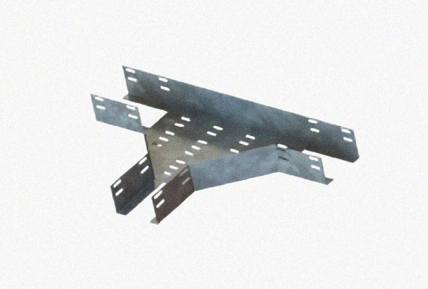 Лоток тройниковый перфорированный ОТ 600х150 УТ1,5, горячее цинкование, S1,5
