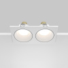 Встраиваемый светильник 2*GU10 50Вт Белый IP65 Downlight DL033-2-02W Technical Maytoni