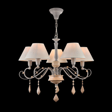 Люстра 5*E14 40Вт Серый IP20 Elegant 17 ARM132-PL-05-GR Maytoni